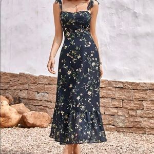 Cofete tea length A shape dress from CUPSHE